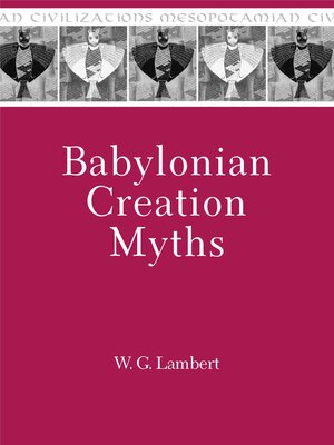 cover image of Babylonian Creation Myths